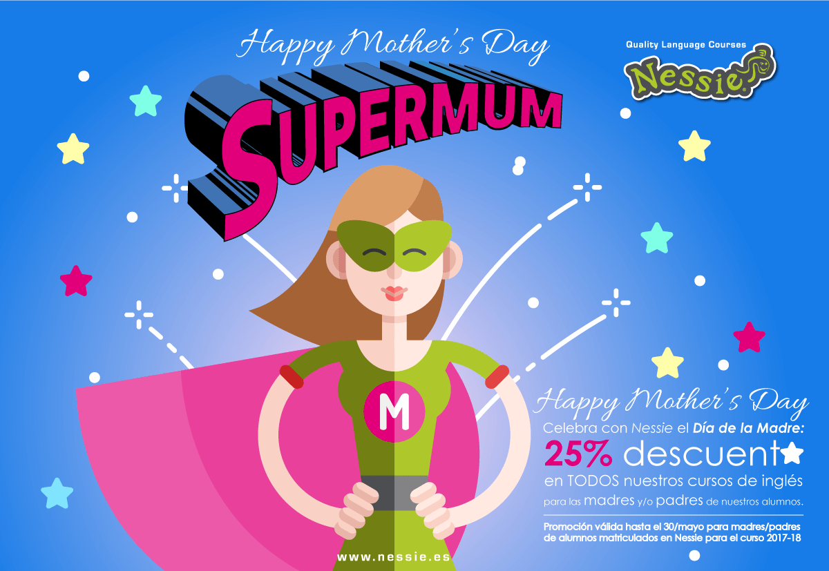 Promoción día de la Madre: para madres y padres de alumnos